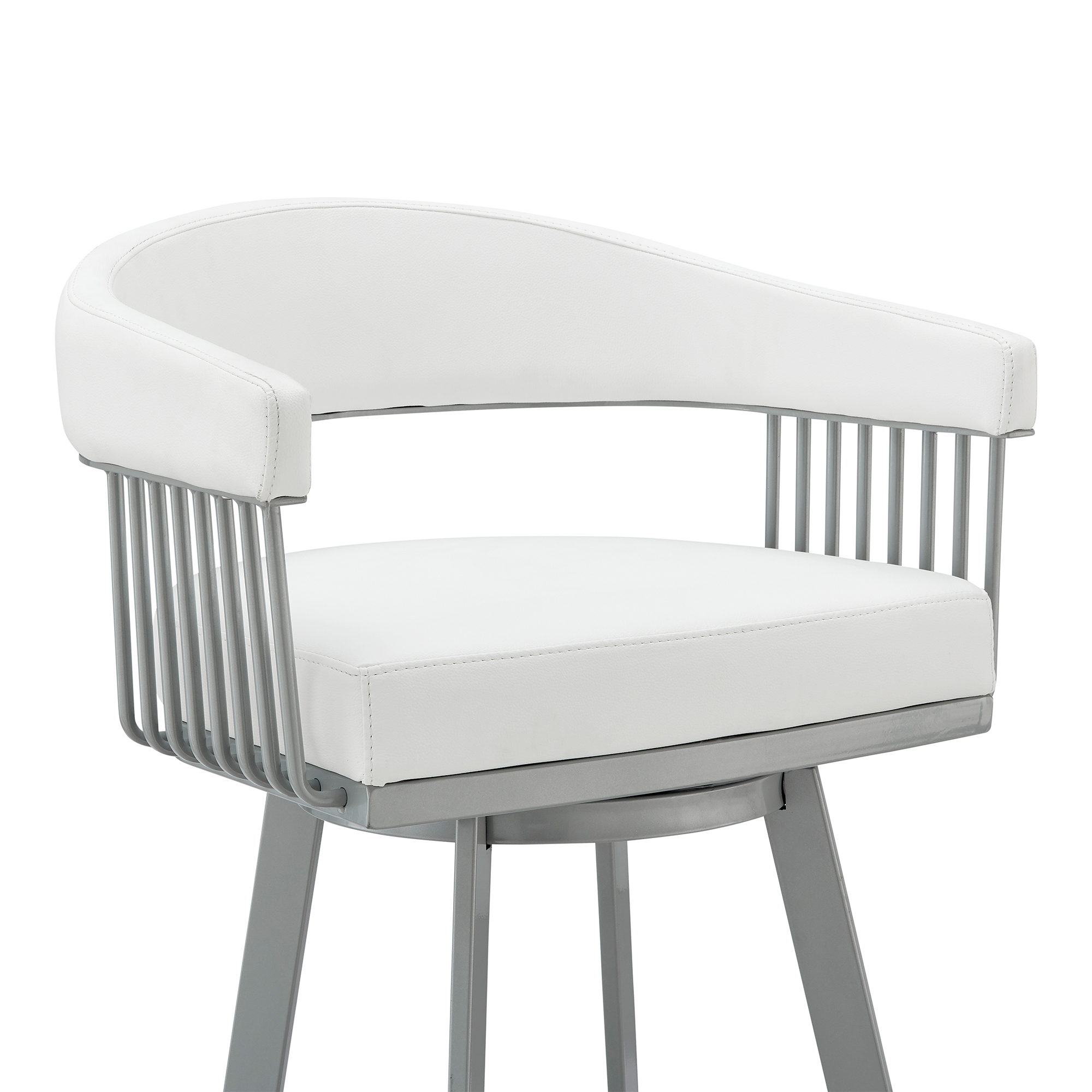 Armen Living Chelsea Counter Height Swivel Barstool