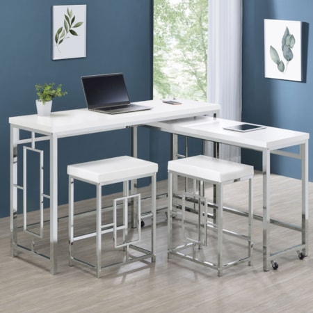 4-piecepurpose Counter Height Table Set