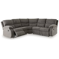 Contemporary 2-Piece Reclining Sectional