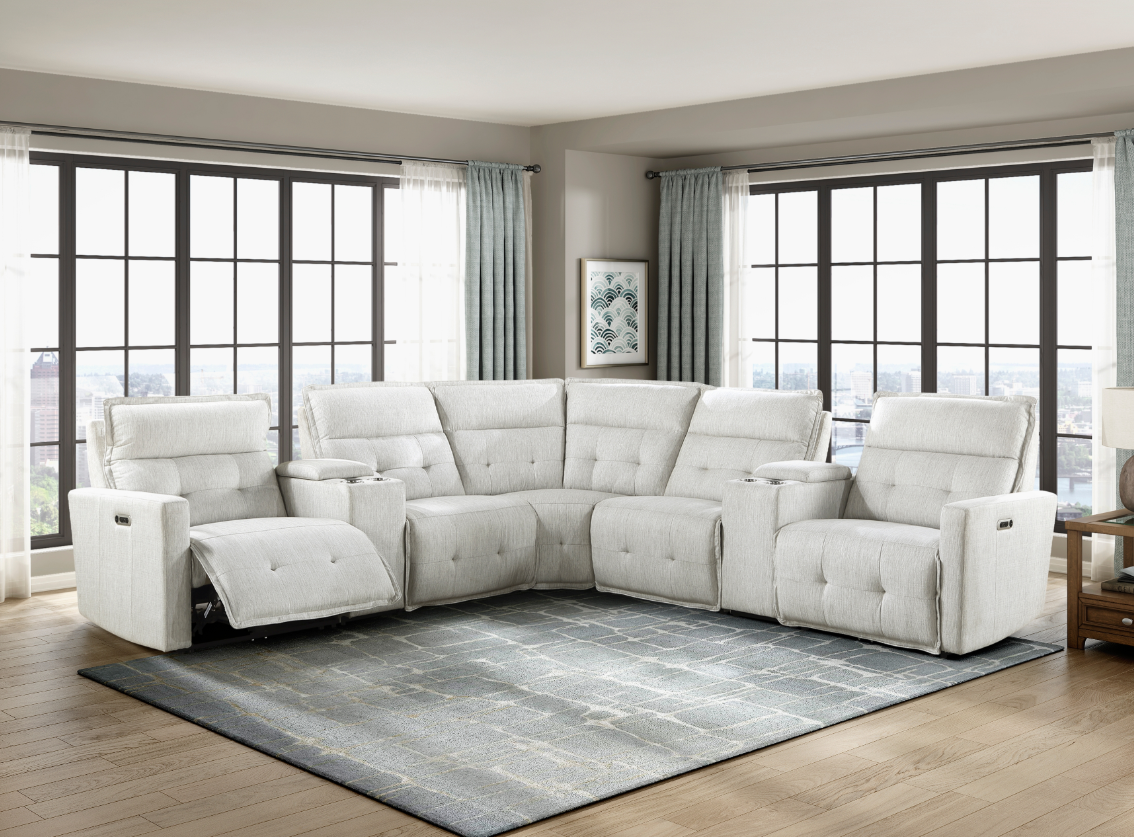7-Piece Power Reclining Sectional Sofa