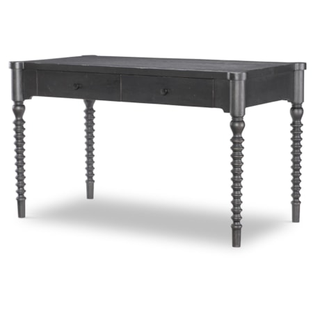 Turned Bobbin Leg Writing Desk