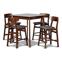 Mid Century Modern Pub Dining Set