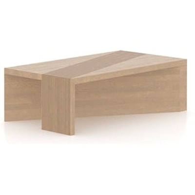 Canadel Accent Artsy Rectangular Coffee Table