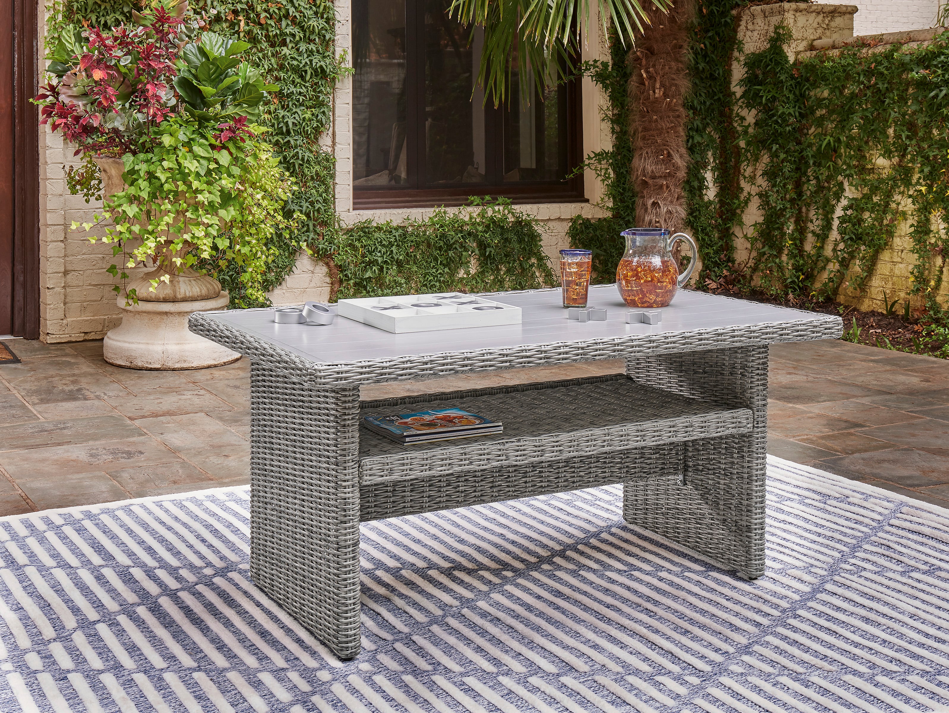 Signature Design by Ashley Naples Beach Rect Multi-Use Table
