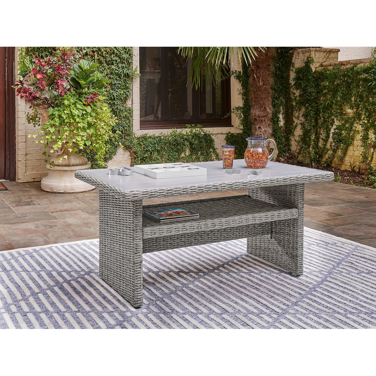 Signature Design by Ashley Naples Beach Outdoor Table