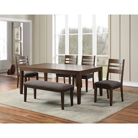 Table & Chair Set with Bench