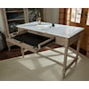 Aspenhome Leah Writing Desk with Marble Top