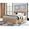 Ashley Furniture Signature Design Hyanna King Storage Bed w/ 6 Drawers