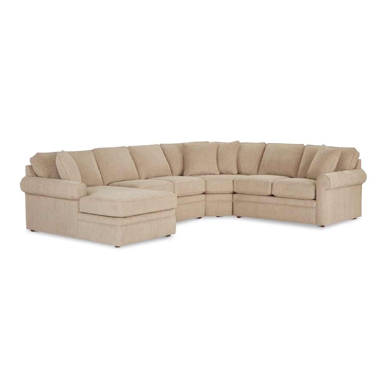 La-Z-Boy Collins Sectional Sleeper with Full Mattress