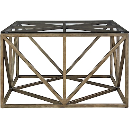 Truss Square Cocktail Table