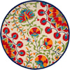 Nourison Aloha 7'10" Round  Rug