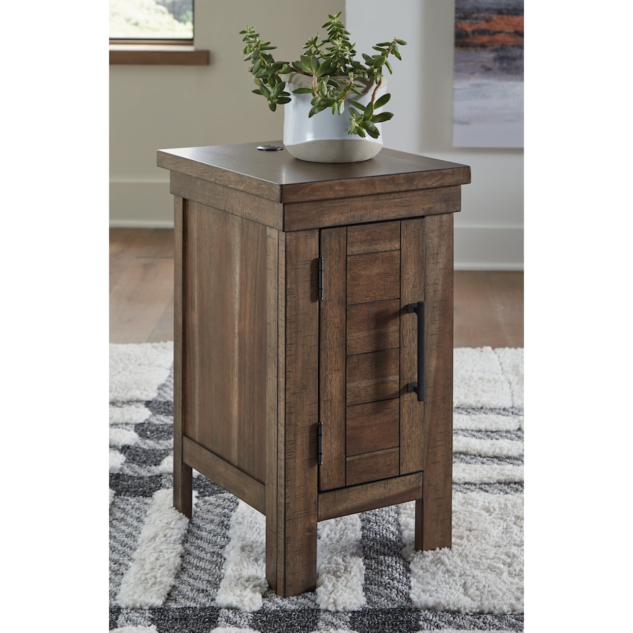 Signature Design by Ashley Furniture Moriville Chairside End Table