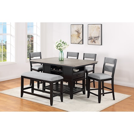 Counter-Height Dining Set