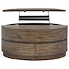 Magnussen Home Baisden Occasional Tables Round Lift Top Cocktail Table