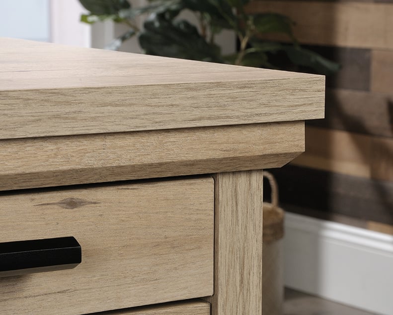 Sauder Aspen Post Aspen Post Double Pedestal Executive Desk