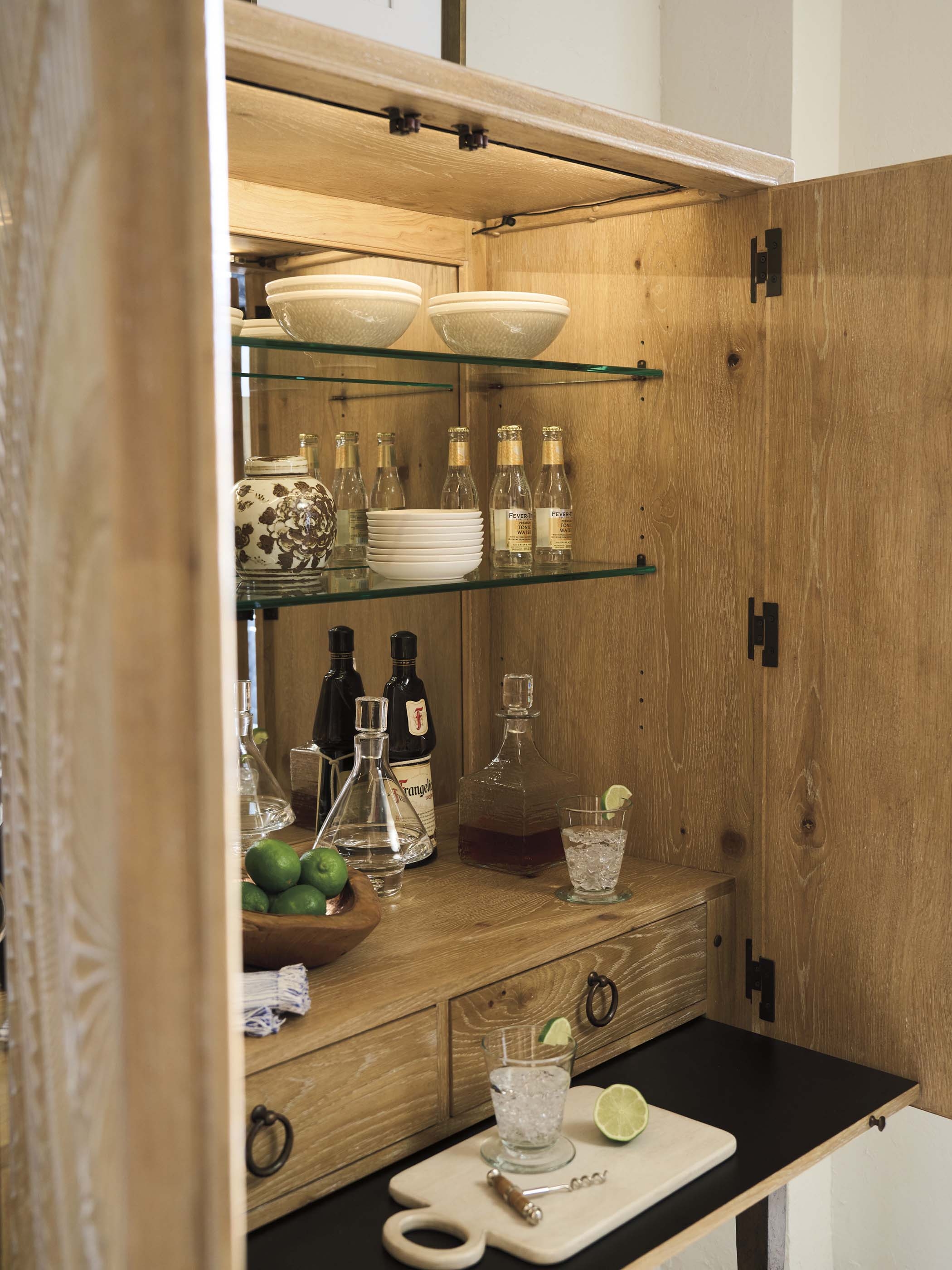 Barclay Butera Montecito Hammond Bar Cabinet