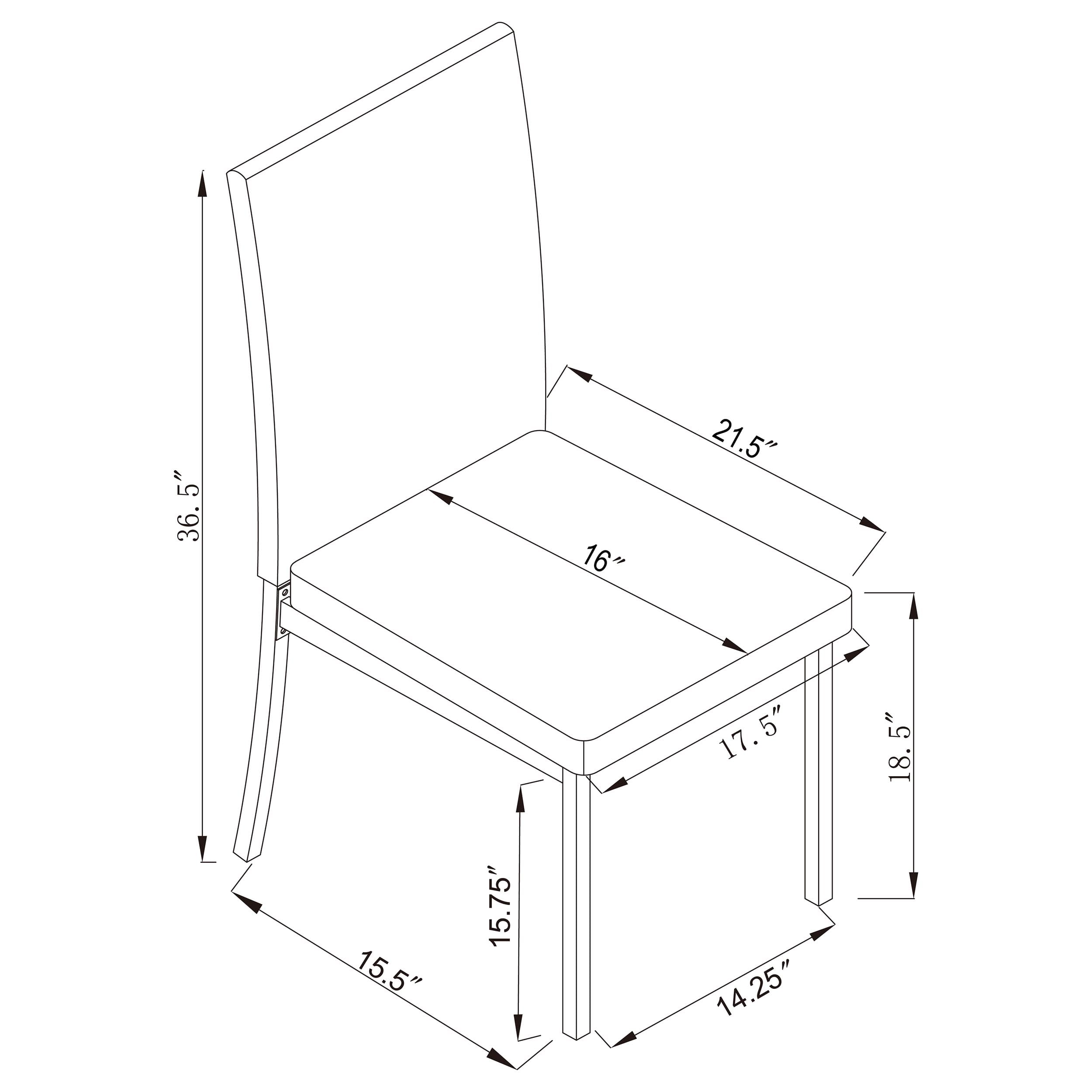 Coaster Garza Garza Dining Side Chair