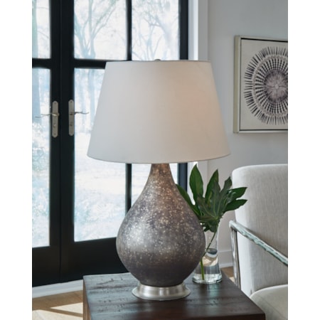 Glass Table Lamp