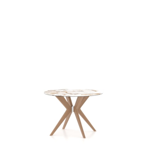Contemporary Round Dining Table