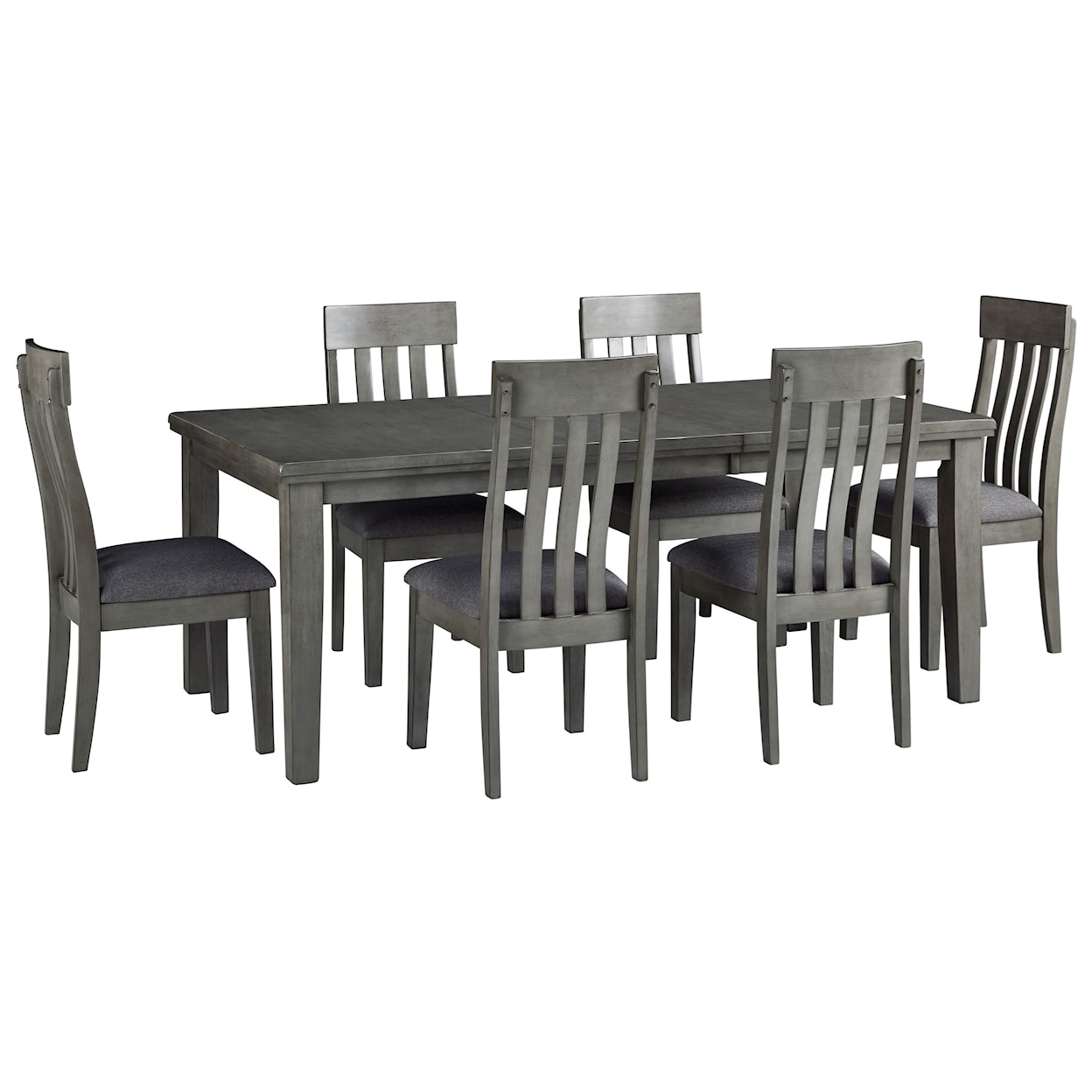Signature Design by Ashley Hallanden 7-Piece Table and Chair Set