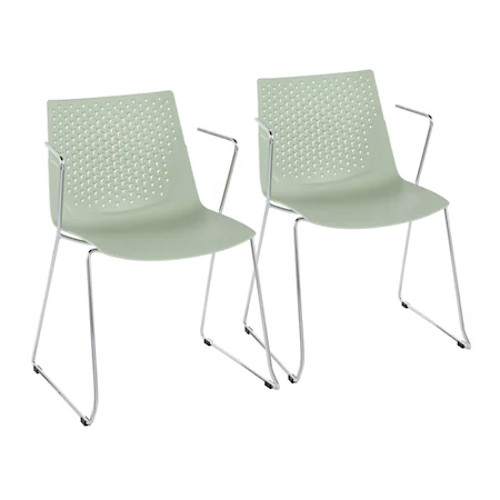 Contemporary Matcha Chair - Set of 2
