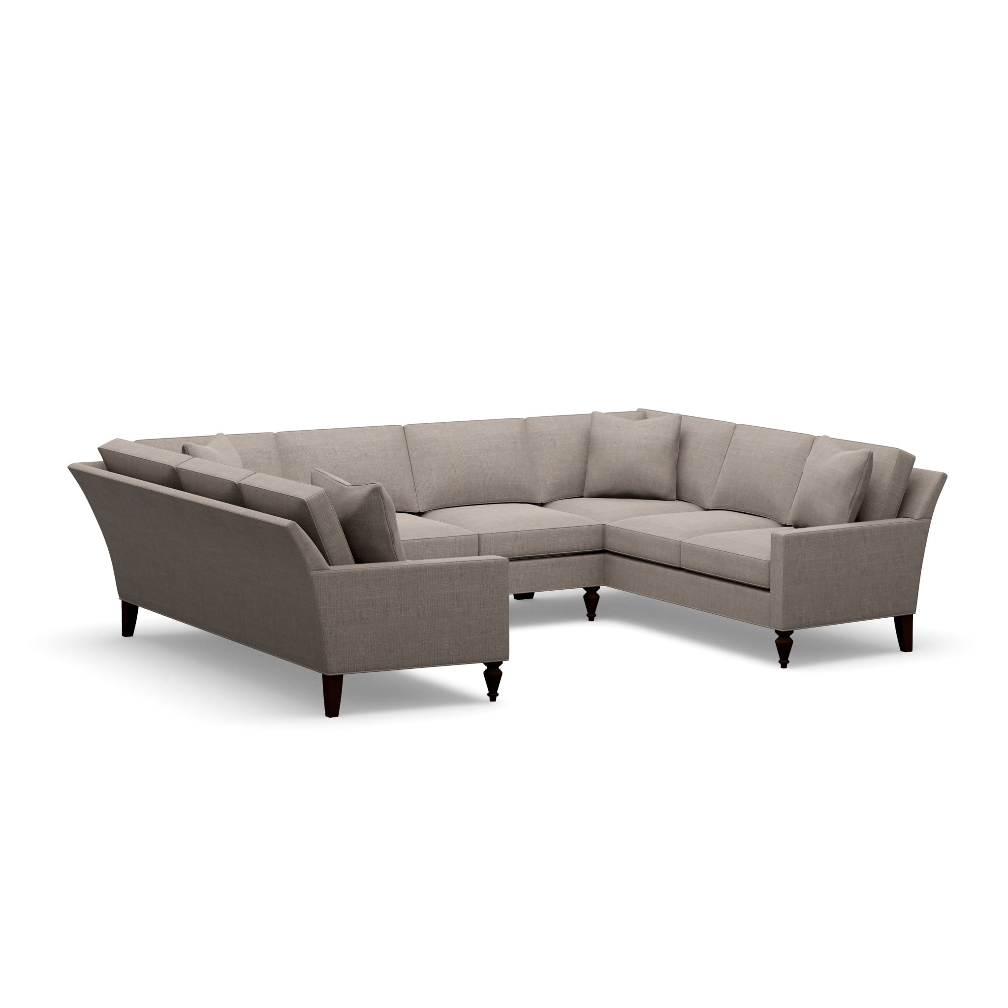 3-Piece U-Shaped Sectional Sofa