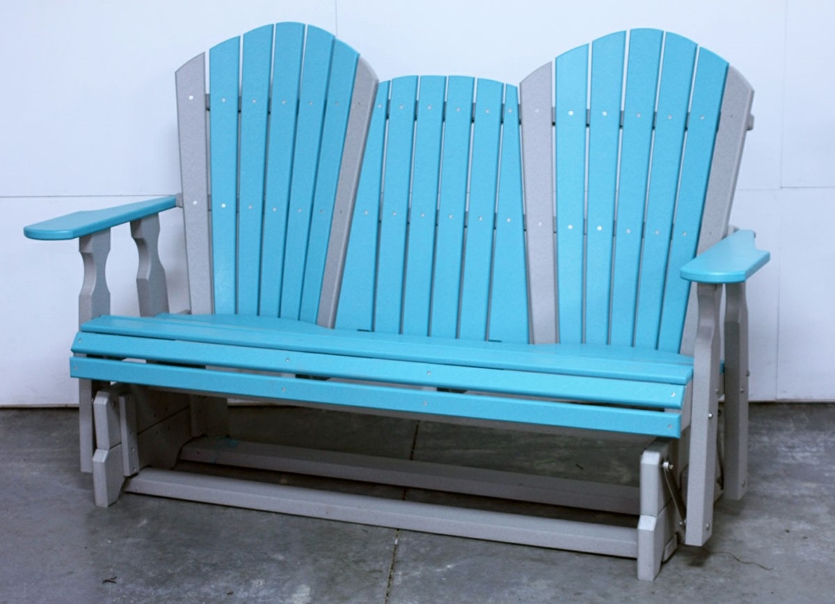 Classic 5' Adirondack Loveseat Glider