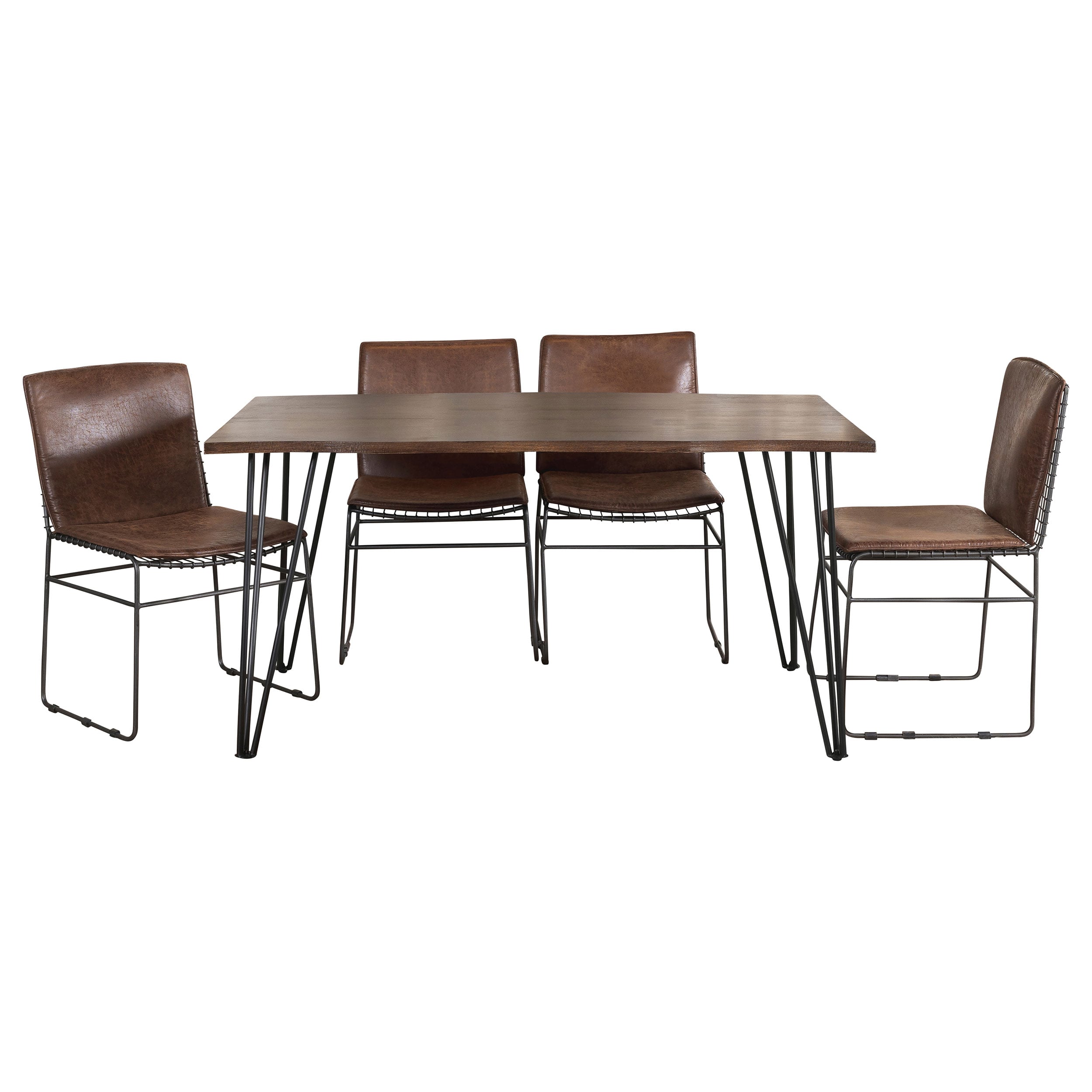 Coaster Topeka 5-piece Dining Table Set