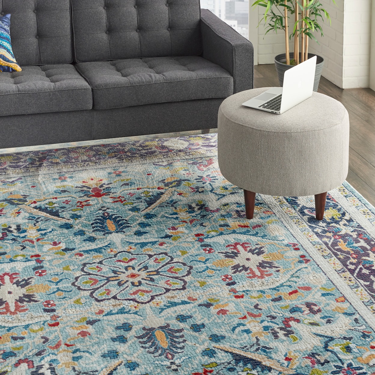 Nourison Ankara Global 8'11" x 11'10"  Rug