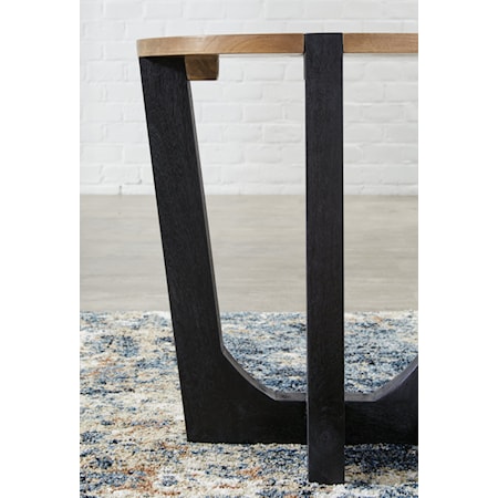 Round End Table