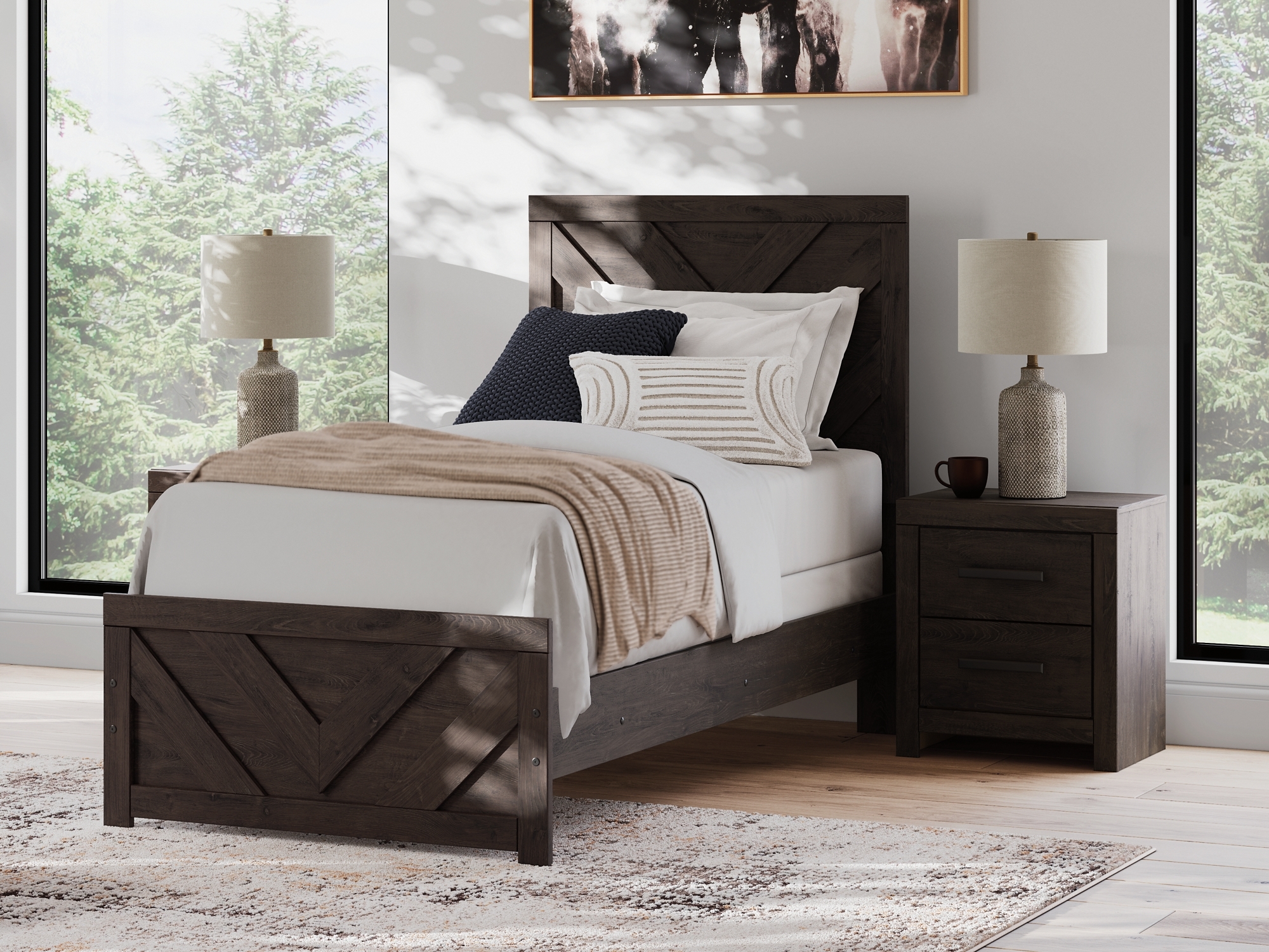 Signature Design by Ashley Prendonea Twin Panel Bed