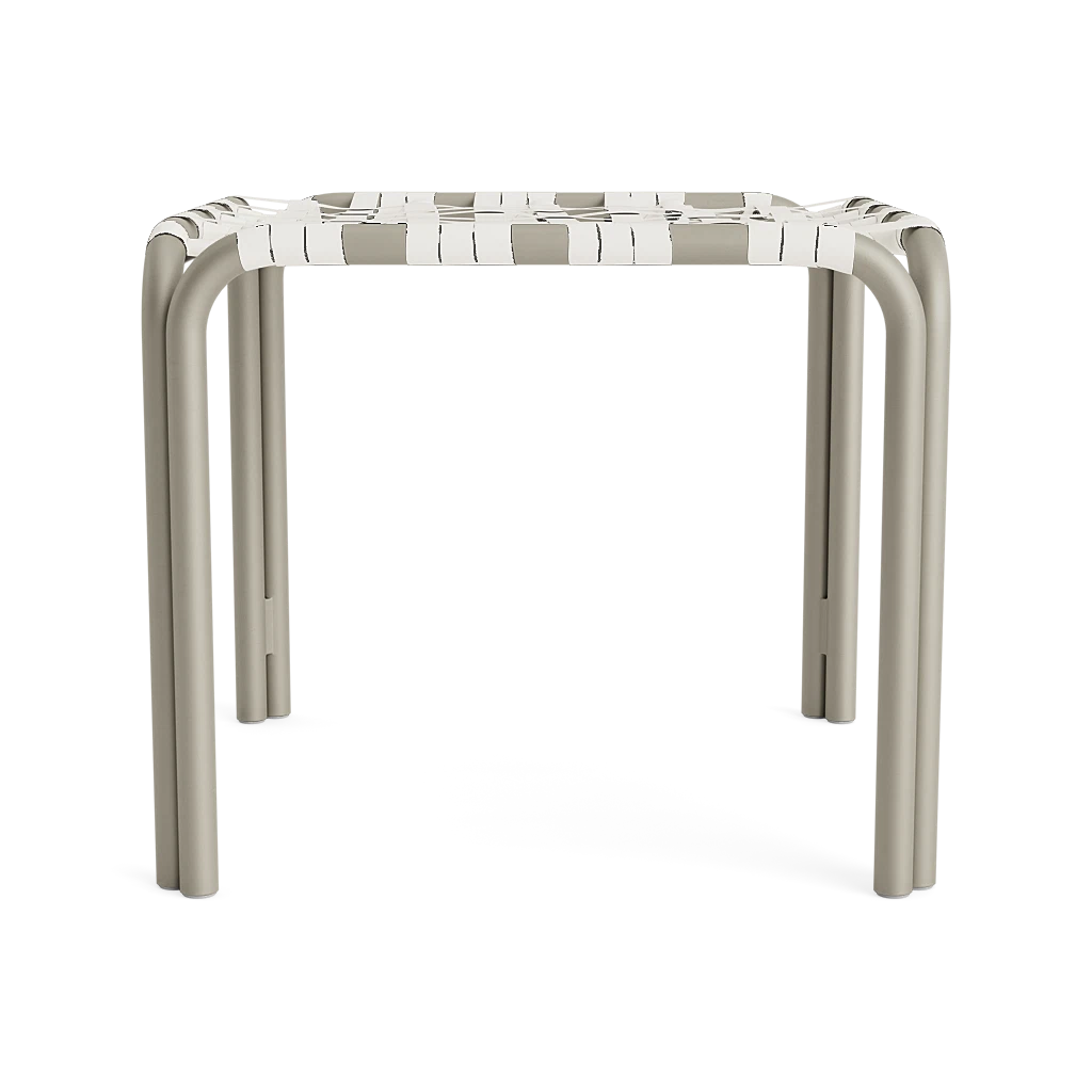 Stacking Vinyl Strap Aluminum Table/Stool