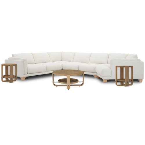Contemporary 4-Piece Living Room Set