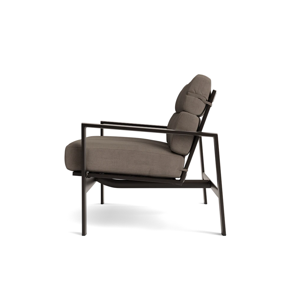 Cushioned Aluminum Loveseat