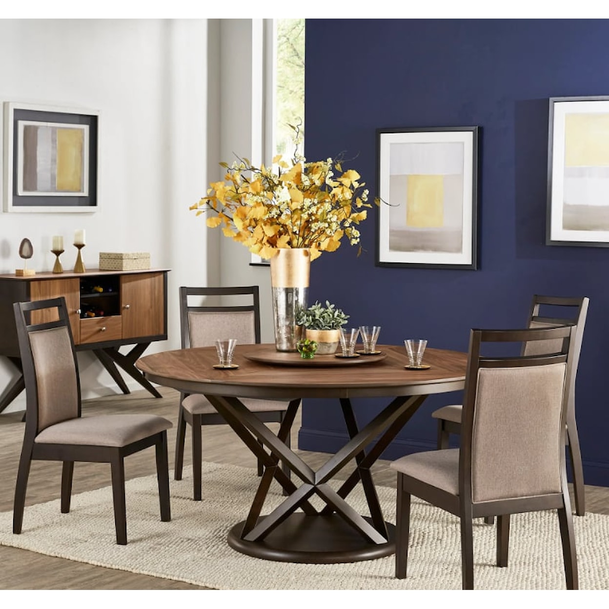 Homelegance Priya 5-Piece Dining Set