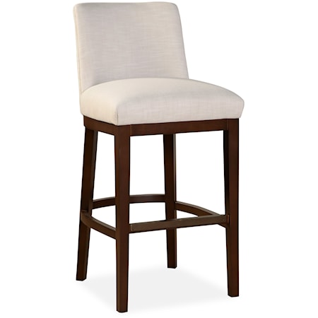 Bar Stool with Low Back