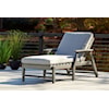 Ashley Furniture Signature Design Visola Chaise Lounge with Cushion