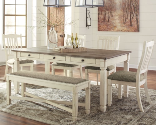 Dining Table With 4 Chairs And Bench