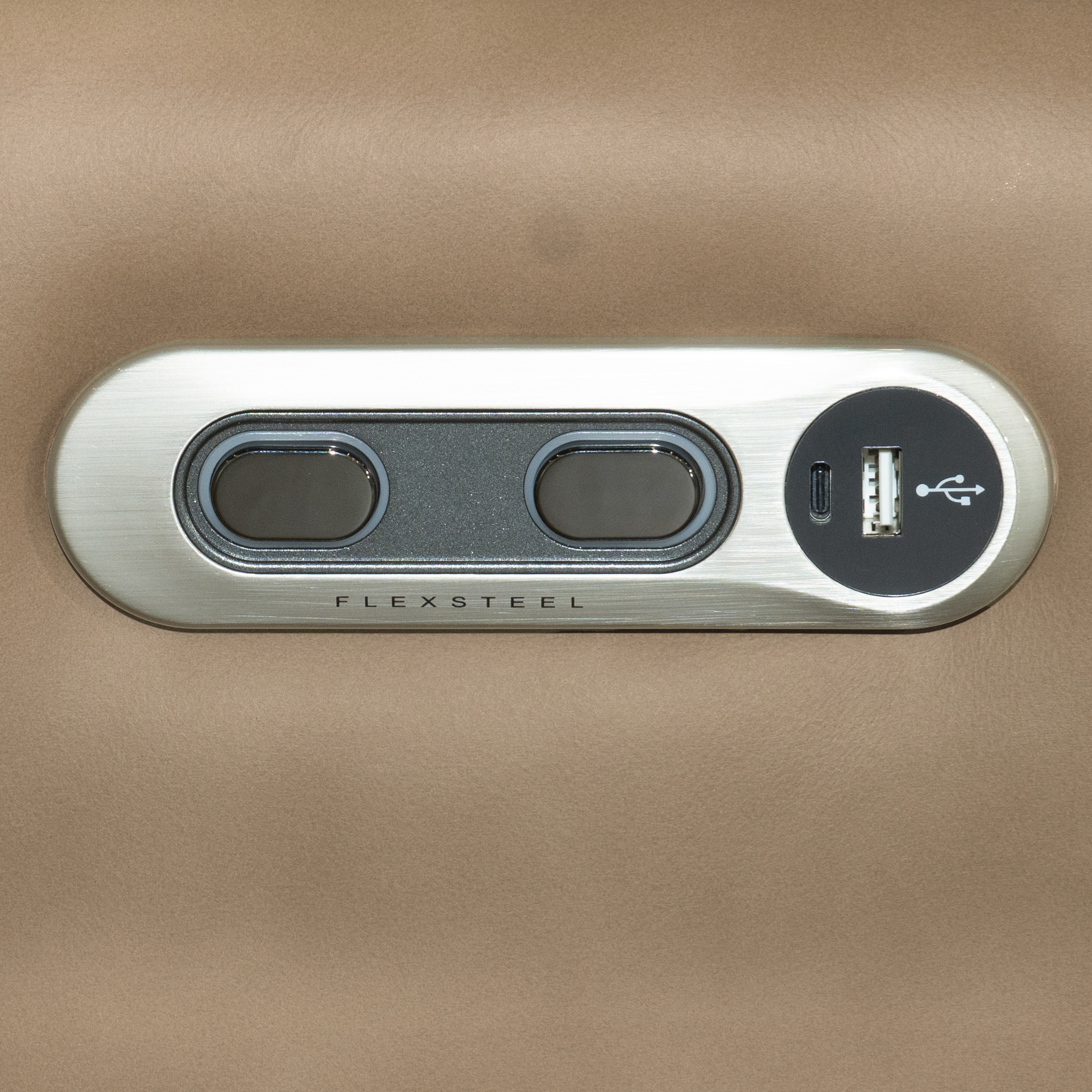 Flexsteel Finley Leather Power Inclining Sofa