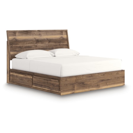 King Panel Bed