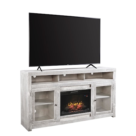 74&quot; Highboy Fireplace TV Console