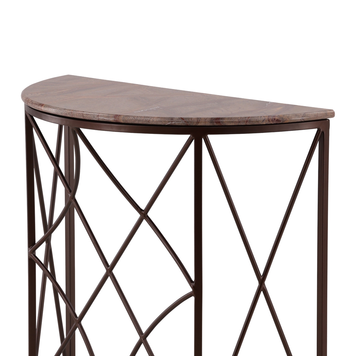 Furniture Classics Madaline Console Table with Marble Top