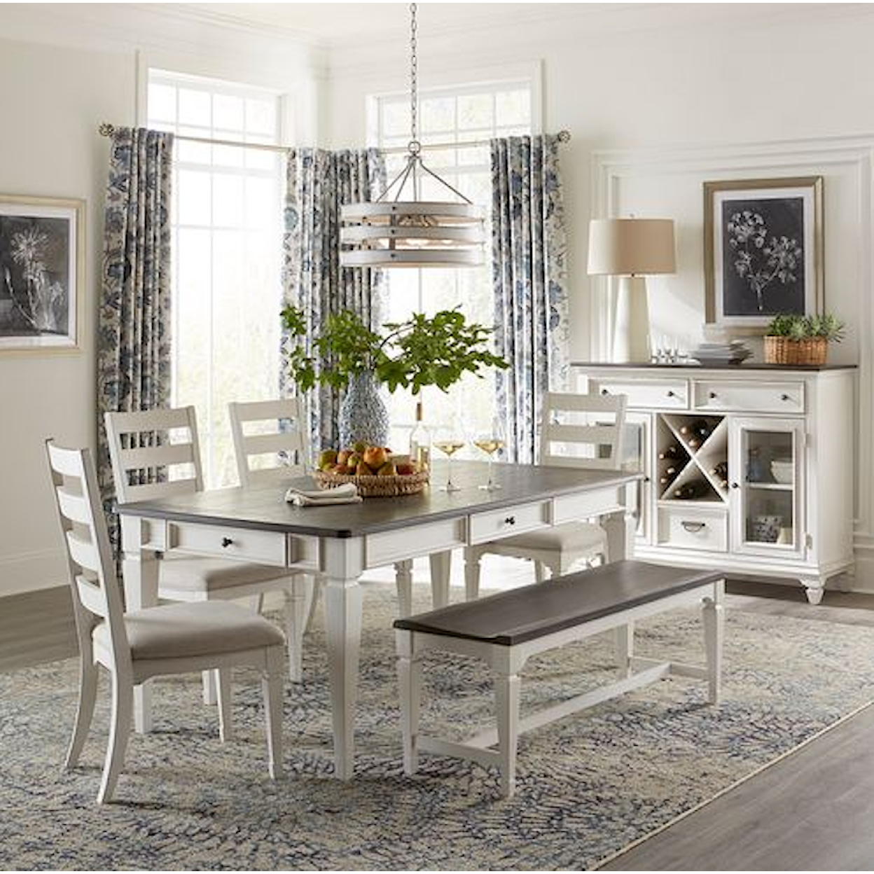 Liberty Furniture Allyson Park 6-Piece Dining Set