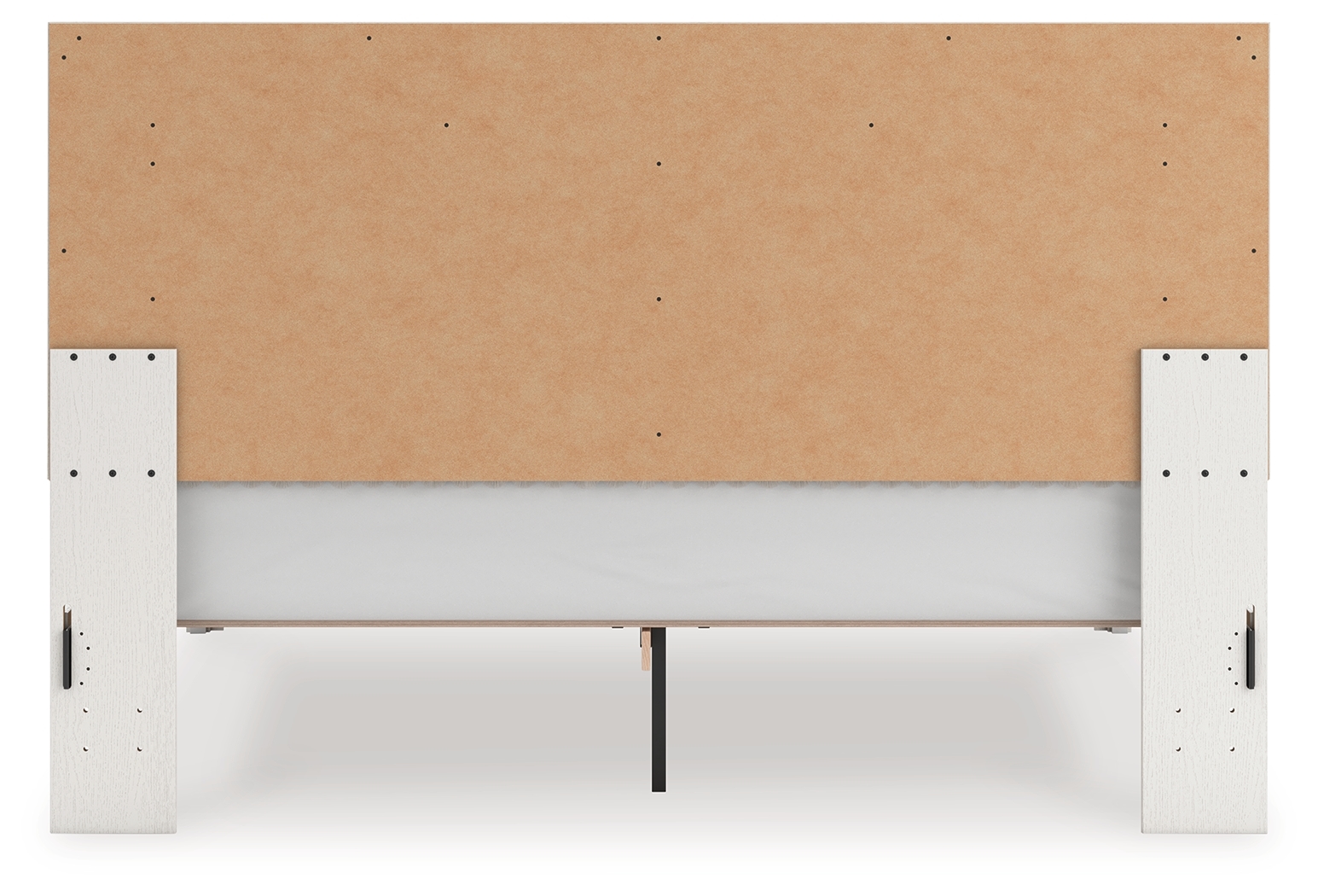 StyleLine Zuraleus King Upholstered Panel Platform Bed