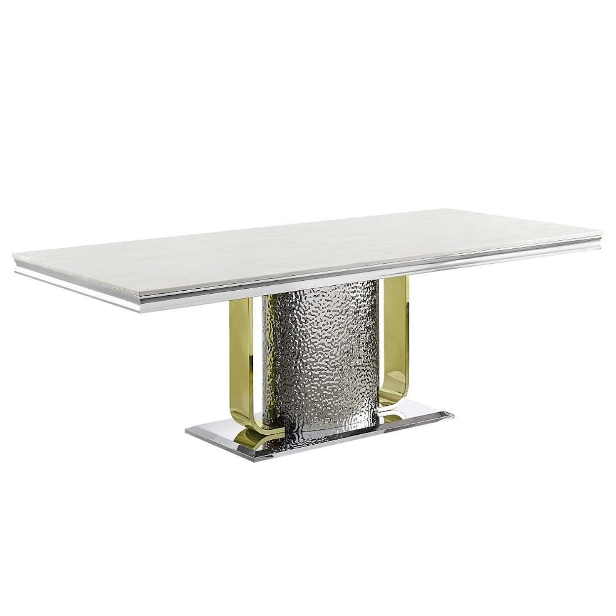 Acme Furniture Fadri Dining Table W/Marble Top