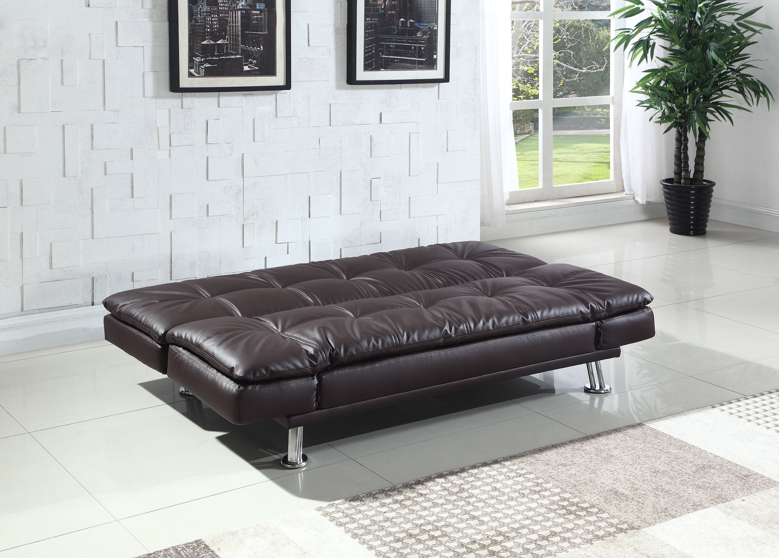 Dilleston Tufted Back Sofa Bed