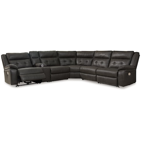 6-Piece Power Reclining Sectional