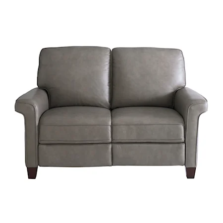 Transitional Power Reclining Loveseat