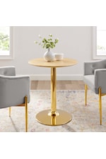 Modway Verne Verne 28" Round Terrazzo Dining Table