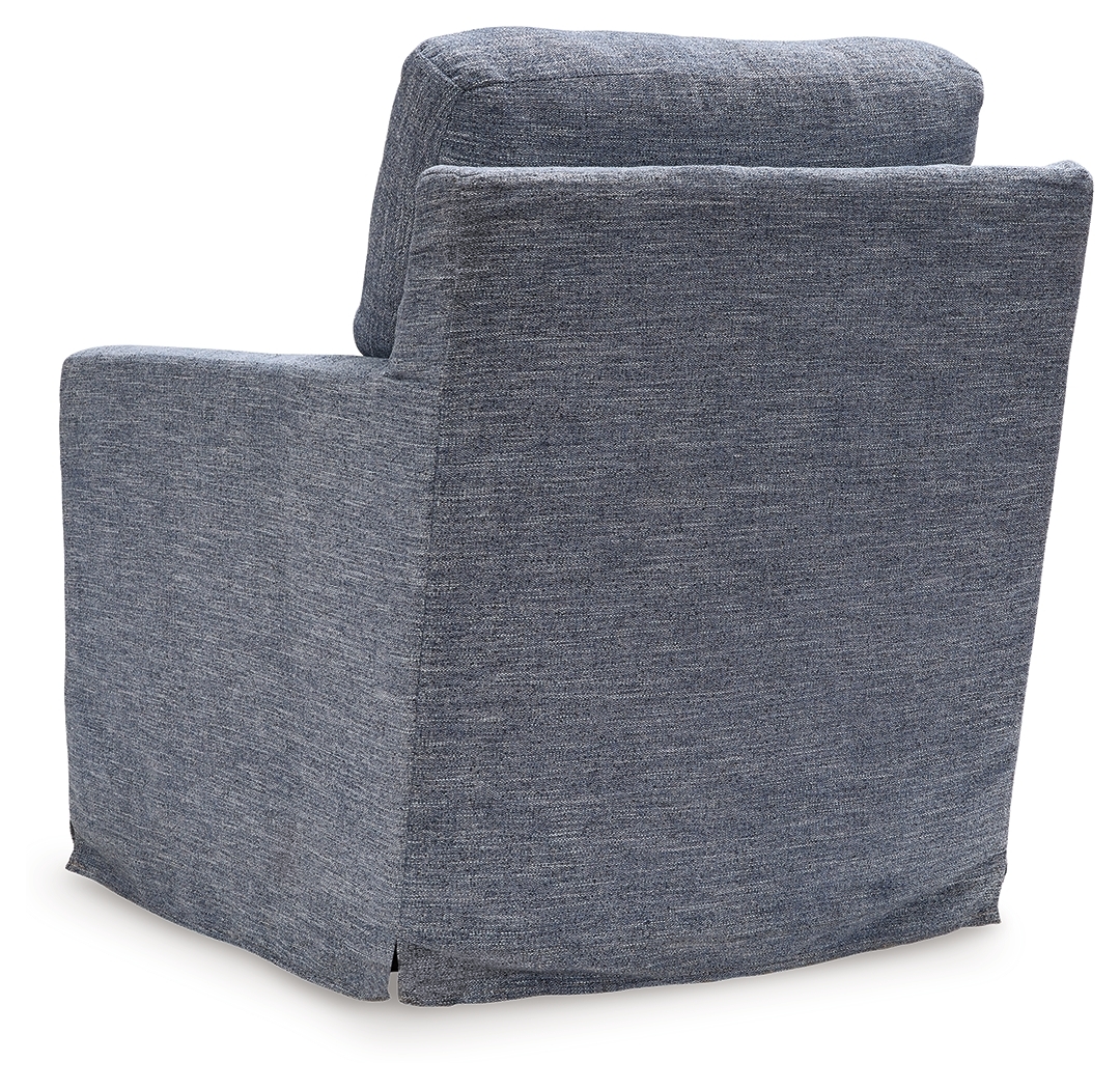 Signature Design by Ashley Nenana Next-Gen Nuvella Swivel Glider Accent Chair